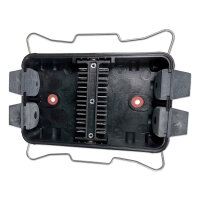 Verteilerdose | 8x4 Flachstecker | IP54 | Aluminiumdeckel
