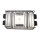 Verteilerdose | 8x4 Flachstecker | IP54 | Aluminiumdeckel