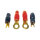 Kabelschuh Set 25mm² Ringkabelschuh M8 Gabelkabelschuh M6 vergoldet