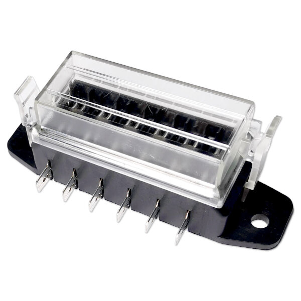 Sicherungshalter MTA UniVAL 6-fach | 32V | Flachstecker