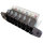 Sicherungshalter | MTA UniVAL | 6-fach | 32V | 100A | liegend