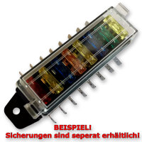 Sicherungshalter | MTA UniVAL | 8-fach | 32V | 135A | liegend