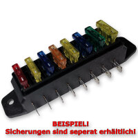 Sicherungshalter | MTA UniVAL | 8-fach | 32V | 135A | liegend