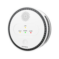Gasmelder WLAN Gaswarner Methan Propan LPG App LCD 230V Smart Home