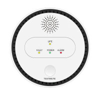 Gasmelder WLAN Gaswarner Methan Propan LPG App LCD 230V Smart Home