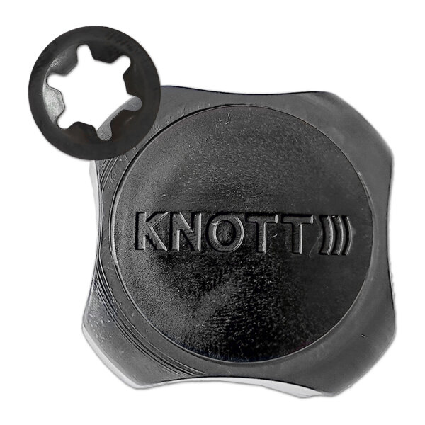 Handknauf | KNOTT | Ersatz für Stützräder & -Füße | Ø10,5mm