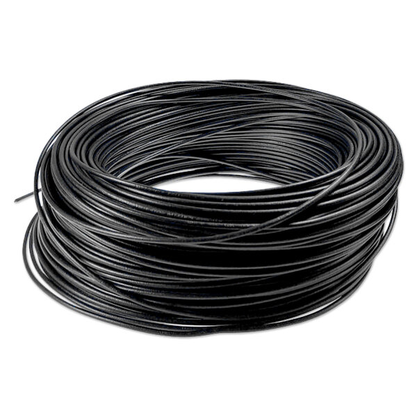 Kabel | 1-Adrig | H05V-K | 1x0,75mm² | Schwarz | 100m Rolle