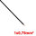 Kabel | 1-adrig | H05V-K | 0,75mm² | Schwarz | 100m Rolle