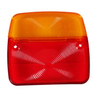 Lichtscheibe AJ.BA FP.11 Rot Orange Rücklicht Glas Anhänger Universal