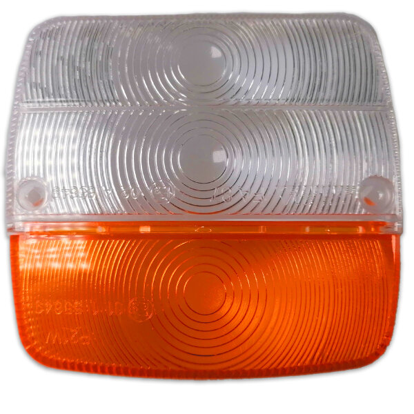 Lichtscheibe AJ.BA FA.87.251 | Links oder Rechts | Orange-Weiß