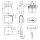 ATO / ATC Sicherungshalter | 32V 20A IP20 | anreihbar mit Deckel | MTA