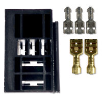 Relaissockel Satz | 5-polig | Mikro Relais | inkl. Terminals