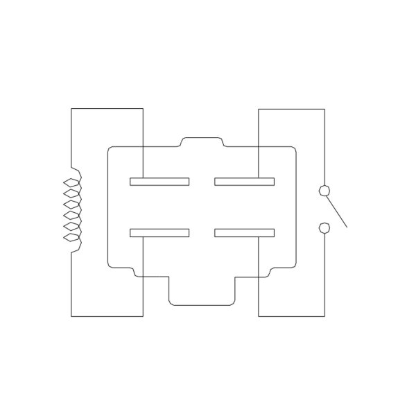 Japan Relais | 4-polig | Schließer (NO) | 12V | 30A