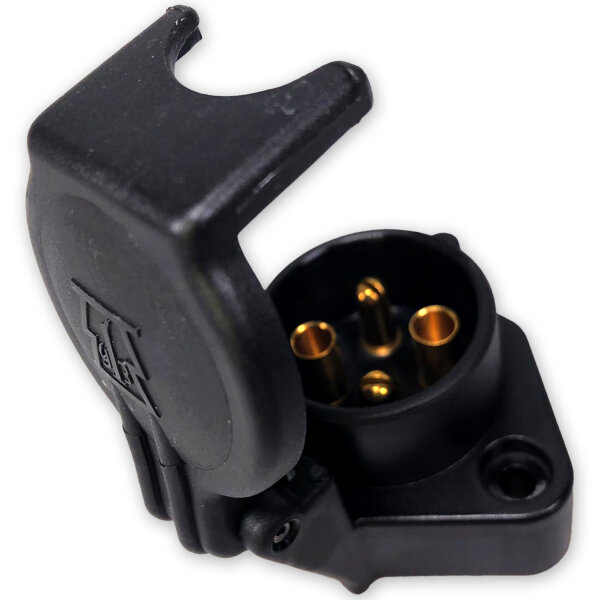 Anhängersteckdose | 4-polig | 6-24V | 20A