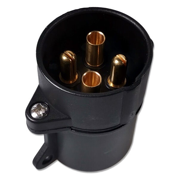 Anhängerstecker | 4-polig | 12-24V | 25A | IPX4