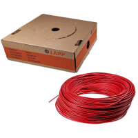 Kabel | 1-adrig | H05V-K | 0,75mm² | Rot | 100m Rolle