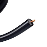 Zündkabel | Schwarz | Ø7mm | 1mm² | Meterware