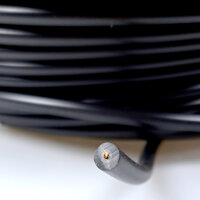 Zündkabel | Ø7mm | 1mm² | Schwarz | Meterware