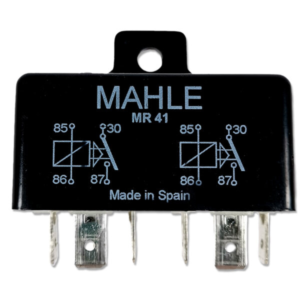 Zwillings-Relais | MAHLE MR41 | Schließer (NO) | 12V | 2x40A