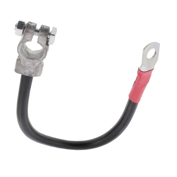 Batteriekabel | 25mm² | M10 zu Polklemme positiv | 0,5 Meter