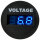 Voltmeter 6V bis 33V, Blau