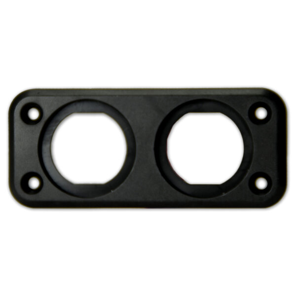 Einbaurahmen | für Ø29mm Einsätze | doppelt | 100x45mm
