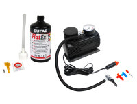 Reifenpannenset | EUFAB FlatEx | 12V Mini Kompressor |...