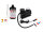 Reifenpannenset | EUFAB FlatEx | 12V Mini Kompressor | 450ml Dichtmittel