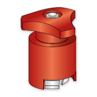 Batteriepolklemme MTA Quick-Connect | M8 | Rot | Positiv