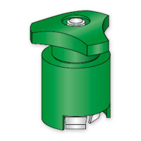 Batteriepolklemme MTA Quick-Connect | M8 | Grün | Negativ