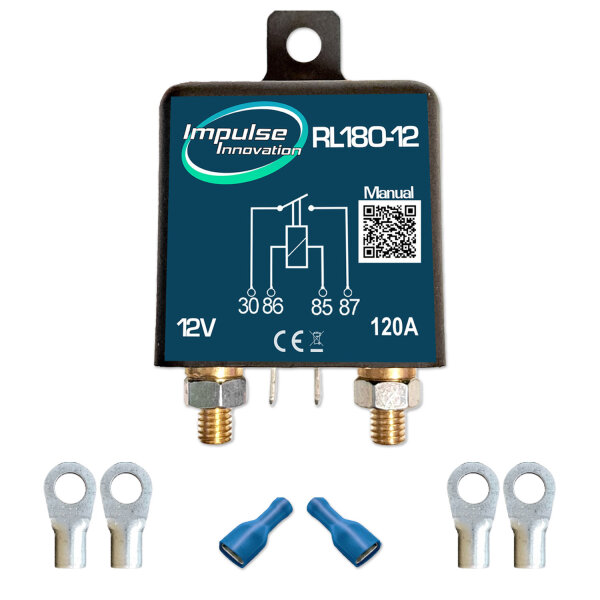 Trennrelaisset | RL180-12 START | 12V 120A | 10mm² Verbinder