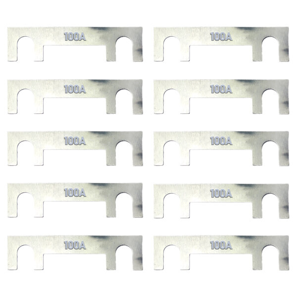 MIDI Streifensicherung 100A 10 Stück 12V 24V M5 30mm | MTA