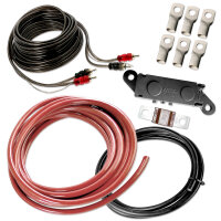 Kabelset | Vollkupfer | Audio | 20mm² | 5+5+1 Meter | 2 Kanal Cinch