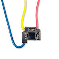 H4 Lampenfassung P43t 3-polig mit 15cm Kabel 6-24V...
