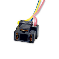 Lampensockel | P43t | H4 | Schwarz | 15cm Kabel
