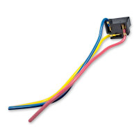 Lampensockel | P43t | H4 | Schwarz | 15cm Kabel