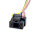 Lampensockel | P43t | H4 | Schwarz | 15cm Kabel