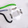 Lampensockel | P43t | H4 | Weiß | mit Kabel