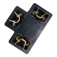 Lampensockel | P43t | H4 | Schwarz | inkl. Terminals