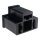 Lampensockel | P43t | H4 | Schwarz | inkl. Terminals