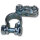Batteriepolklemme Standard | Schraubklemme 35-70mm² | 90° | Paar