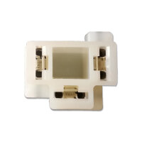 Lampensockel | P43t | H4 | Weiß | inkl. Terminals
