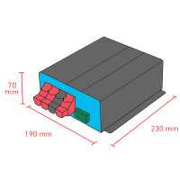 Ladebooster | ECTIVE SBB30 | 12V | 30A | integrierter MPPT Solarladeregler