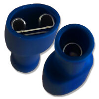 Flachsteckhülse F630 isoliert | Blau | 6,3mm |...