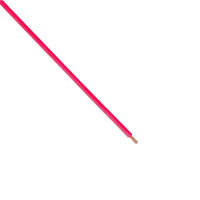 Kabel | 1-Adrig | H05V-K | 1x0,75mm² | Rot | Meterware