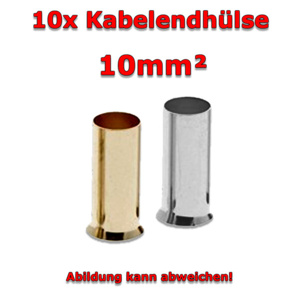 10x Adernendhülse 10mm²