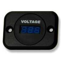 Voltmeter | Digital | LED Blau | 6-33V | Ø29 mm |...