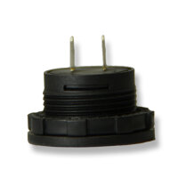 Doppelarmatur | 2x Voltmeter 4-LED Analog | 7–33V | Ø29mm | Einbaurahmen 108x44mm