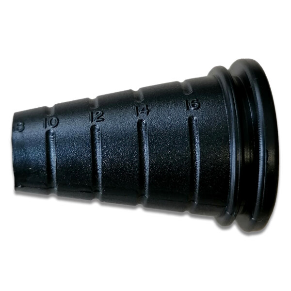 Kabeldurchführung | Gummi | variabel 8-17mm | Ø20mm | 10 Stück