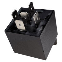 Mini Relais | 5-Kontakte | Wechsler (CO) | 12V | 40/30A
